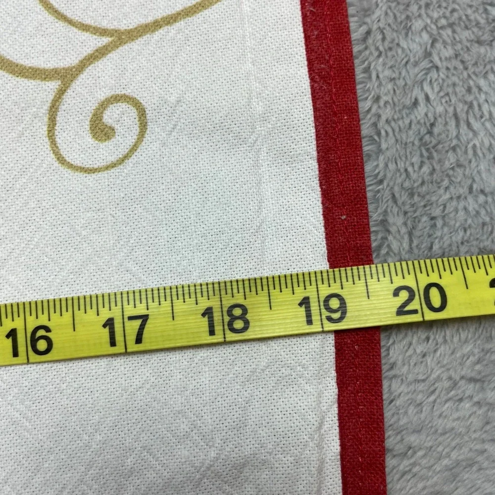 Williams Sonoma Holiday Tea Towel 19.5